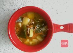 土豆海带汤的做法图解8