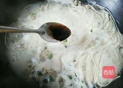肉丸子面条的做法图解9