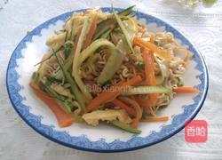 家常凉拌面的做法图解7