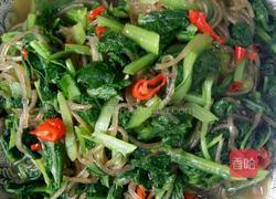 小白菜炖粉丝的做法图解6