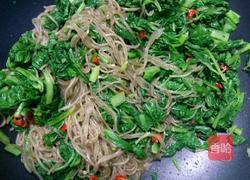 小白菜炖粉丝的做法图解5