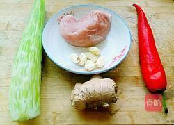 肉炒莴笋的做法图解1