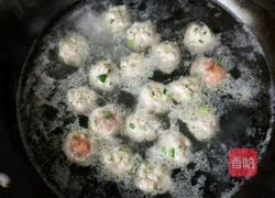 香菜丸子的做法图解4