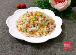 腊肠蛋炒饭的做法图解8