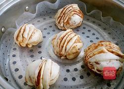 豆沙花卷的做法图解14