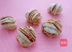 豆沙花卷的做法图解13