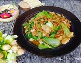 黄花菜炒豆腐[图]