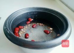 花生红枣粥的做法图解2