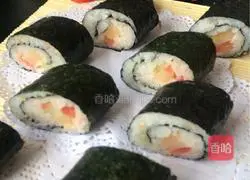 ~Watermelon Fruit Sushi~ Recipe Illustration 14