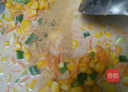 玉米煎饼的做法图解4