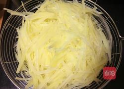青红椒炒土豆丝的做法图解5