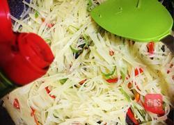 青红椒炒土豆丝的做法图解8