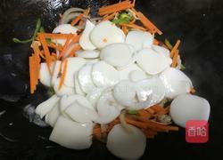 萝卜炒年糕的做法图解5