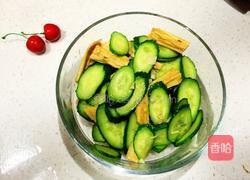 黄瓜腐竹的做法图解8