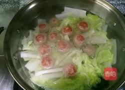 豆腐肉丸汤的做法图解5