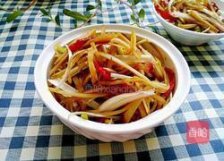 凉拌芥菜丝的做法图解6