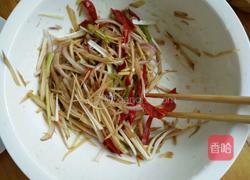 凉拌芥菜丝的做法图解4