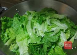 炒生菜的做法图解3