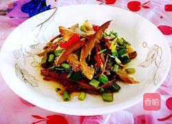 手撕猪心拌香葱的做法图解6
