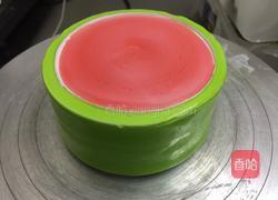 西瓜蛋糕的做法图解5