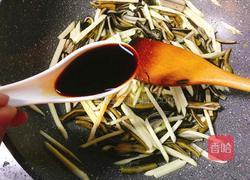 茭白炒鳝丝的做法图解11