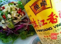 蒜茸苦菊拌晶粉的做法图解12