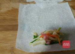 三丝春卷的做法图解3