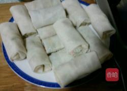 三丝春卷的做法图解4
