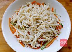 捞拌金针菇的做法图解8