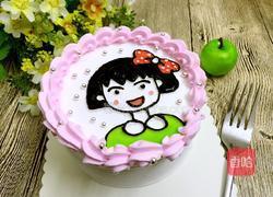 樱桃小丸子蛋糕的做法图解9