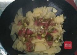 辣椒炒土豆片的做法图解4