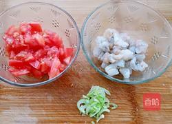 鲜虾疙瘩汤的做法图解1