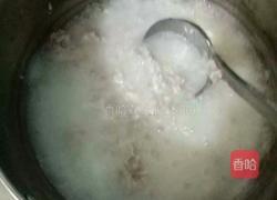 鸡蛋瘦肉粥的做法图解5