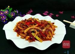 韩式辣酱炒鱿鱼须的做法图解8