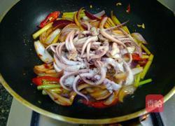 韩式辣酱炒鱿鱼须的做法图解6