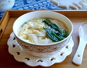 菠菜汤面条[图]