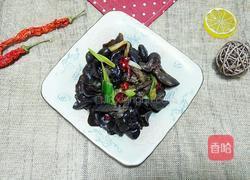 大葱炒木耳的做法图解6