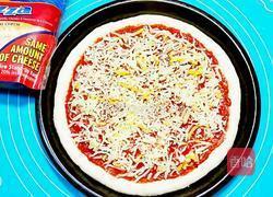 培根大虾披萨的做法图解11