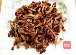 榛蘑肉絲的做法圖解2