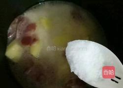 腊肉土豆糯米饭的做法图解4