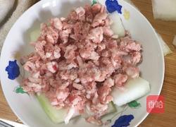 冬瓜蒸肉饼的做法图解3