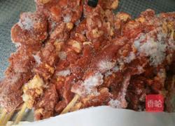 微波炉烤羊肉串的做法图解1