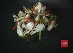 香辣炒螃蟹的做法图解5