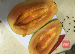 燕窝木瓜炖牛奶的做法图解13