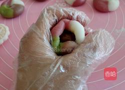 四色冰皮月饼的做法图解6