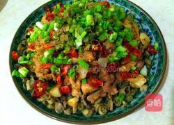 干豆角蒸肉的做法图解10