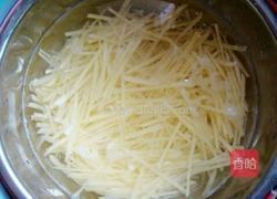 土豆丝胡萝卜丝的做法图解3