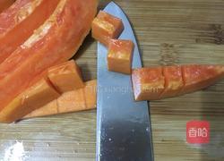 木瓜牛奶炖银耳的做法图解6