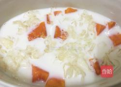 木瓜牛奶炖银耳的做法图解11