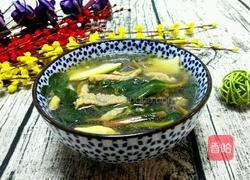 马齿苋瘦肉笋干汤的做法图解10